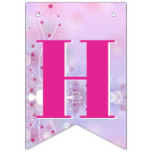 Kleurrijke Spirit Pony 2 Happy Birthday Bubbles Vlaggetjes (Eerste vlag)