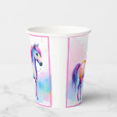 Kleurrijke Spirit Pony 2 papieren bekers (Rechts)