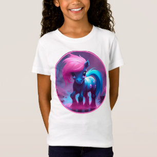 Kleurrijke Spirit Pony 4 Kinderen T-shirt