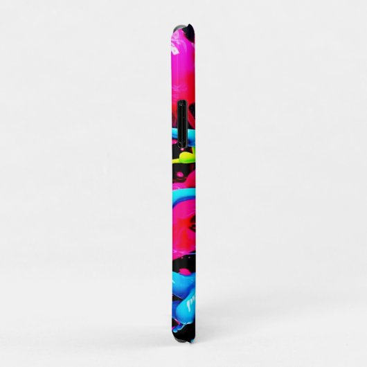 Kleurrijke Splash Abstract Case-Mate iPhone Case (Achterkant/rechts)