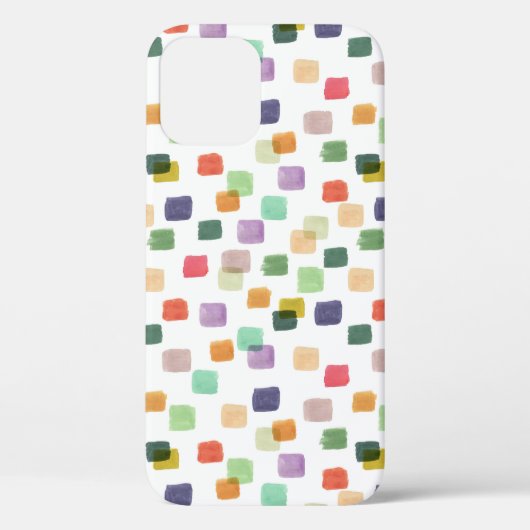 Kleurrijke splash: Abstracte naadloze achtergrond Case-Mate iPhone Case (Achterkant)