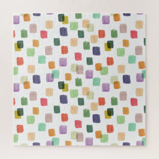 Kleurrijke splash: Abstracte naadloze achtergrond Legpuzzel (Verticaal)
