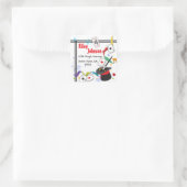 Kleurrijke Splash Fun met Magic Address Label (Tas)