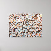 KLEURRIJKE SPLATTER LXXII - Action painting - Canvas Afdruk (Voorkant)