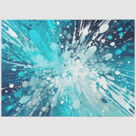 Kleurrijke Splatter Paint Art Tissue Paper Tissuepapier