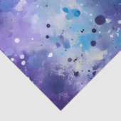 Kleurrijke Splatter Paint Art Tissue Paper Tissuepapier (Detail)