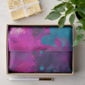 Kleurrijke Splatter Paint Art Tissue Paper Tissuepapier (Geschenk)