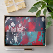 Kleurrijke Splatter Paint Art Tissue Paper Tissuepapier (Geschenk)