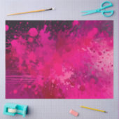 Kleurrijke Splatter Paint Art Tissue Paper Tissuepapier (Craft)