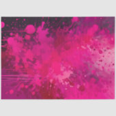 Kleurrijke Splatter Paint Art Tissue Paper Tissuepapier (Voorkant)