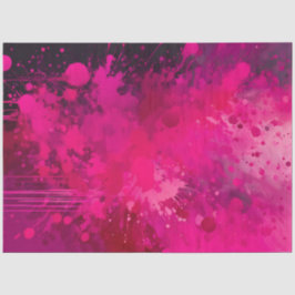 Kleurrijke Splatter Paint Art Tissue Paper Tissuepapier