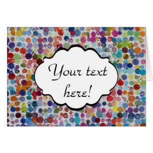 Kleurrijke splatters: abstract ontwerp