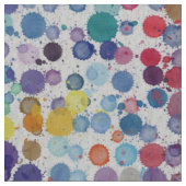 Kleurrijke splatters: abstract ontwerp stof (Close Up)