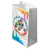 Kleurrijke Spletters van verf en drijfgas Klein Cadeauzakje (Voorkant Gekanteld)