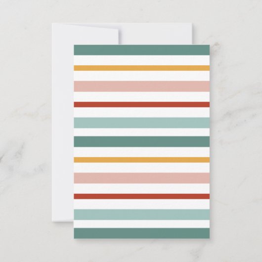 Kleurrijke Spring Birds en Paraplu's Vrijgezellenf Kaart (Achterkant)