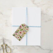 Kleurrijke Spring Floral Baby shower Cadeaulabel (Met Touw)