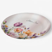 Kleurrijke Spring Flowers Paper Bord (Gekanteld)