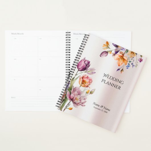 Kleurrijke Spring Flowers Planner (Display)