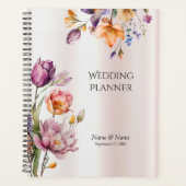Kleurrijke Spring Flowers Planner (Voorkant)