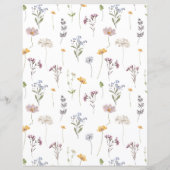 Kleurrijke Spring Wildflower Meadow Garden Divider (Achterkant)