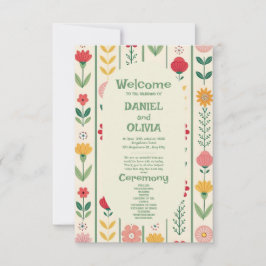 Kleurrijke Spring Wildflower Meadow Garden-program