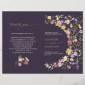 Kleurrijke Spring Wildflower Meadow Garden Program (Voorkant)