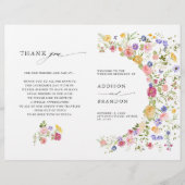 Kleurrijke Spring Wildflower Meadow Garden Program (Voorkant)