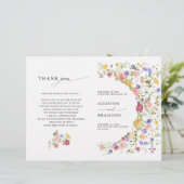 Kleurrijke Spring Wildflower Meadow Garden Program (Staand voorkant)