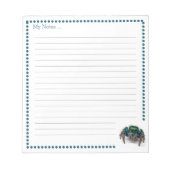 Kleurrijke springende spin Kinder Notitieblok (Voorkant)