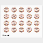 Kleurrijke Sprinkels Donut Verjaardag Ronde Sticker (Vel)
