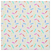 Kleurrijke Sprinkle Line Confetti Pattern Wenjr Stof (Swatch)