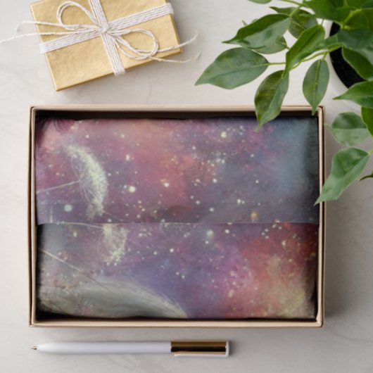 Kleurrijke Sprookjeskasteel Paard en Meisje Decoup Tissuepapier (Geschenk)