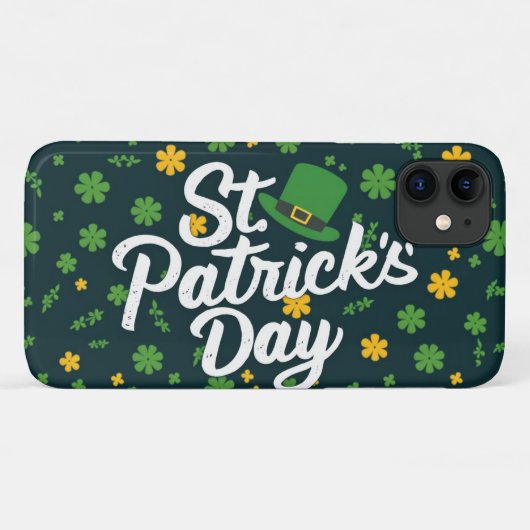 Kleurrijke St. Patrick's Day Case-Mate iPhone Case (Achterkant (horizontaal))
