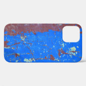 Kleurrijke staalroest: abstracte textuur Case-Mate iPhone case (Achterkant (horizontaal))