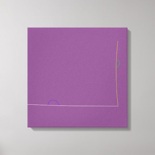 Kleurrijke Stad Canvas Afdruk (Voorkant)