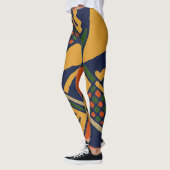 Kleurrijke Stamleggings Leggings (Links)