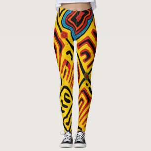 Kleurrijke Stamleggings Leggings