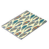 Kleurrijke stamveren, etnisch naadloos ontwerp. notitieboek (Linkerzijde)