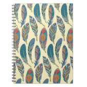 Kleurrijke stamveren, etnisch naadloos ontwerp. notitieboek (Voorkant)
