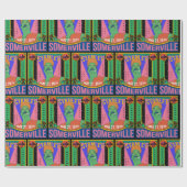 Kleurrijke Stanley Cadeaupapier (Vlak)