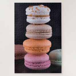 Kleurrijke stapel Franse Macarons Legpuzzel