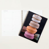 Kleurrijke stapel Franse Macarons Planner (Display)