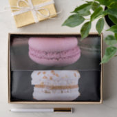 Kleurrijke stapel Franse Macarons Tissuepapier (Geschenk)
