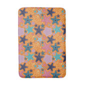 Kleurrijke Starfishes Badmat (Voorkant Verticaal)