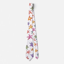 Kleurrijke Starfishes, Zee sterren Flowers Art