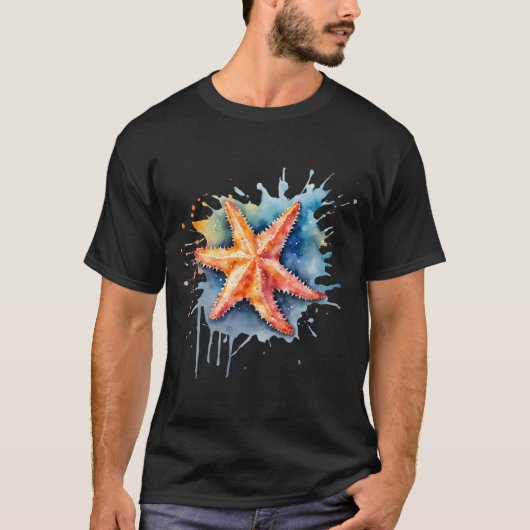 Kleurrijke Starvis T-shirt (Voorkant)