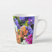 kleurrijke statice latte mok (Rechts)