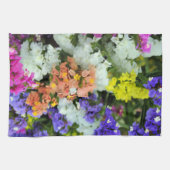 kleurrijke statice theedoek (Horizontaal)