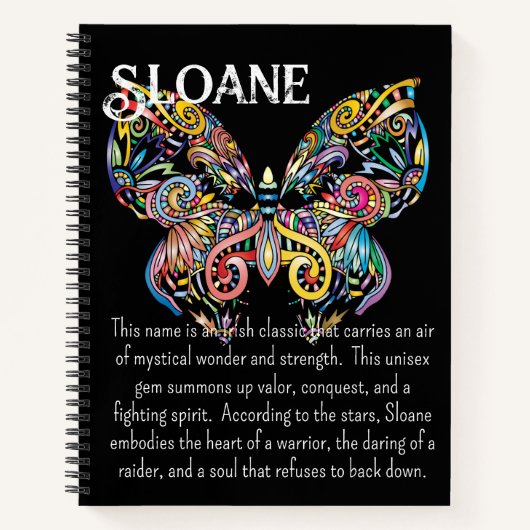 Kleurrijke Steampunk Butterfly Journal Notitieboek (Voorkant)