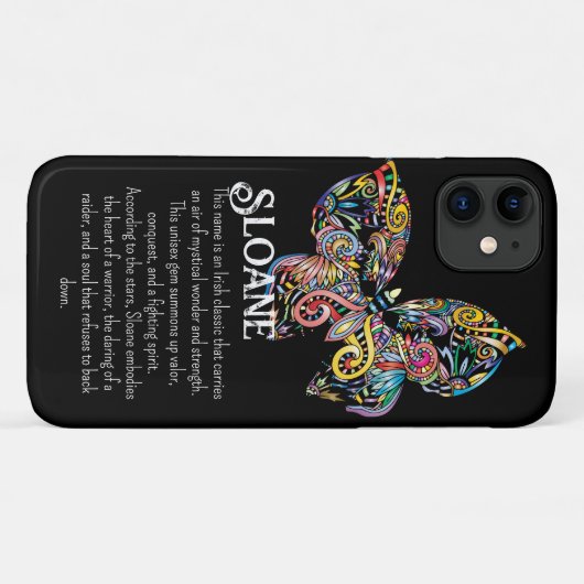 Kleurrijke Steampunk vlinder Case-Mate iPhone Case (Achterkant (horizontaal))